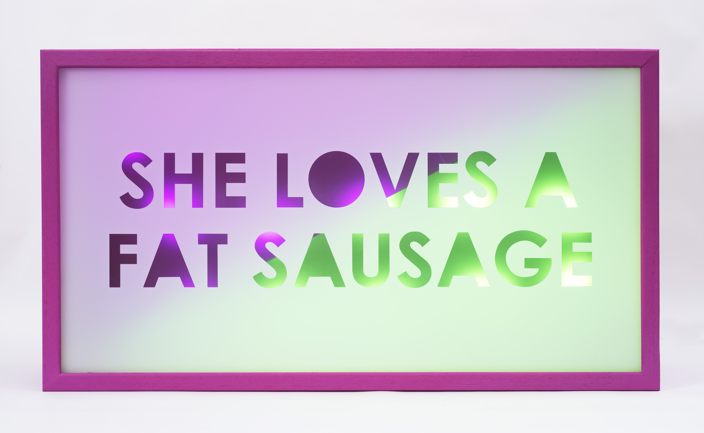 She Loves a Fat Sausage Kelly-Anne Davitt Artist