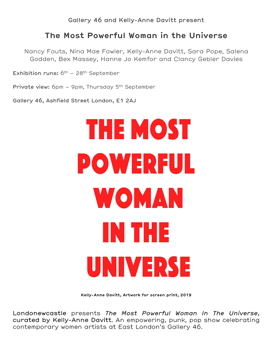 The Most Powerful Woman In The Universe Kelly-Anne Davitt